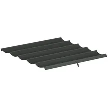 Outsunny Ersatzdach für Pergola 2,5 x 2,55 m Grau