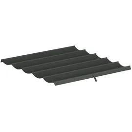 Outsunny Ersatzdach für Pergola 2,5 x 2,55 m Grau