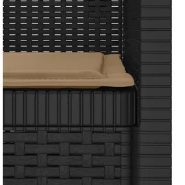 vidaXL 1-Sitzer Sessel 1 x 1 x 1 cm anthrazit