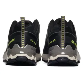 Salomon XA Pro 3D V9 Herren Black/Dark Gull Gray/Acid Lime 45