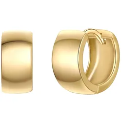Yokoamii Creolen aus Metall-Legierung in Gelbgold   Damen 