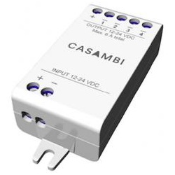 Casambi 4-Kanal-PWM-Dimmer-Modul YMOCA-PWM-04, Bluetooth