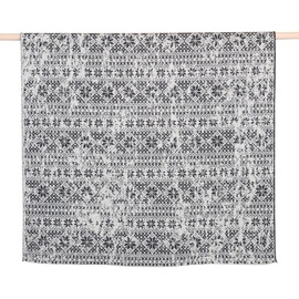 David Fussenegger Textil 45549740 Überwurfdecke 140 x 200 cm Baumwolle, Polyacryl, Rayon Grau