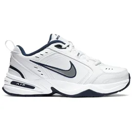 Nike Air Monarch IV White/Metallic Silver 44