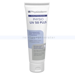 Sonnencreme Physioderm Physio UV 50 Plus 100 ml Extra wasserfeste Licht- und Sonnenschutzcreme