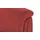 Hukla Relaxsessel Florian Leder 73 x 109 x 91 cm Rot mit Relax-Funktion