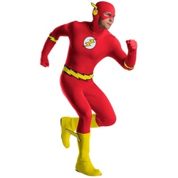 Metamorph Kostüm Classic The Flash Deluxe, Hochwertiges Heldenkostüm aus der Golden Age of Comics! S