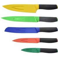 BENETTON 5er-Set: Kochmesser in Schwarz