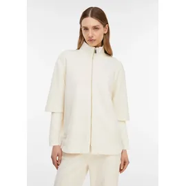 Comma, Sweatjacke Sweatshirt Creme 34