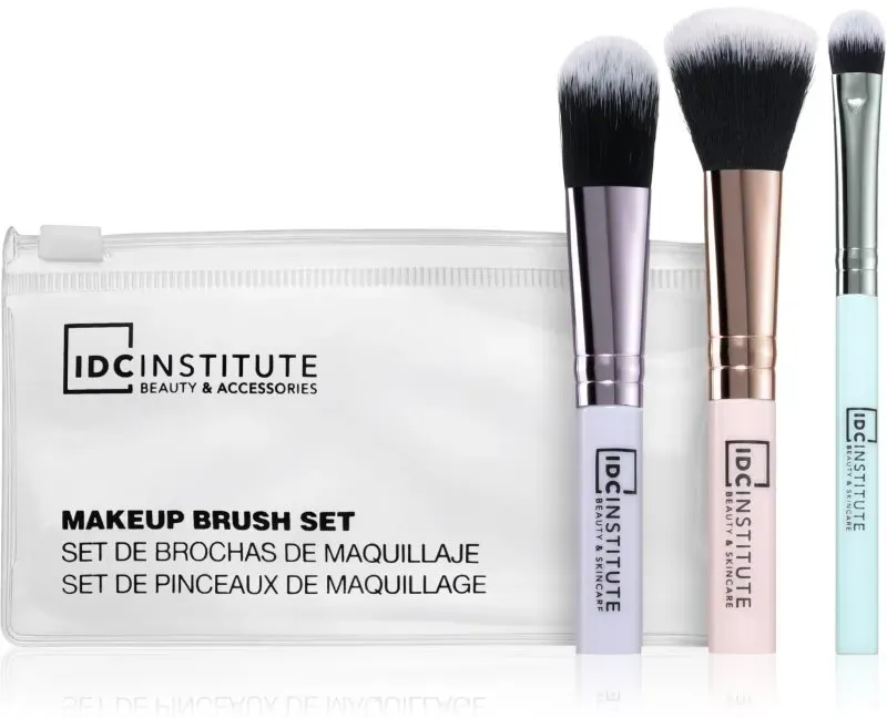 IDC Institute Make Up Augen-Make-up-Pinselset 3 St.