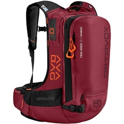 Ortovox Lawinenrucksack Free Rider 20 S Avabag Rotbraun