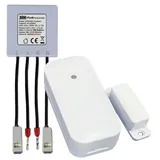 diw-funk Abluftsteuerung 3500 Watt Power-Modul DPM-3500 zum Einbau hinter Steckdosen + DFM-2000 Fensterkontaktschalter