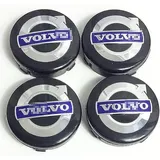 4pcs Car Radnabenkappen Hub Centre Caps, für Volvo C70 S60 V60 V70 S80 XC90 57/70mm Kit Wasserdicht Abzeichen Wheel schmücken, Auto Styling Zubehör,57mm