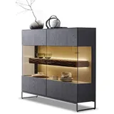 Hartmann Highboard 6122 Runa Kerneiche Natur