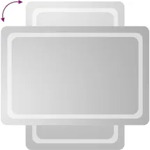vidaXL LED-Badspiegel 60x90 cm