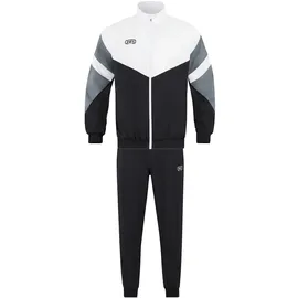 Jako Retro Freizeitanzug Herren 817 schwarz/weiß/steingrau 4XL