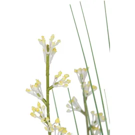 Creativ green Kunstgras CREATIV GREEN "Gras Juncus", grün, H:60cm, Kunststoff, Kunstpflanzen, mit zarten Blüten