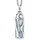 Engelsrufer Kette mit Anhänger POWERFUL STONE BLAUER ACHAT Silber