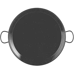 Traditionelle Paella-Pfanne aus emailliertem Stahl Ø30Cm (4 Personen) Vaello