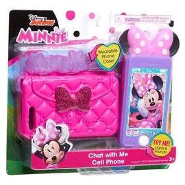 Minnie Just Play, Disney Junior Chat with Me Cell Phone Set - Rosa,