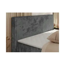 MKS Meble Boxspringbett mit Bettkasten - grau ¦ Maße (cm): B: 146 H: 119