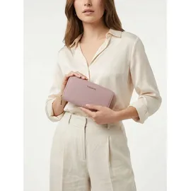 lazarotti Bologna Leather Double Zip Around Wallet Damen Geldbörse rosa