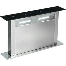 Klarstein Royal Flush Downdraft Dunstabzugshaube 430 m3/h 60 cm Schwarz