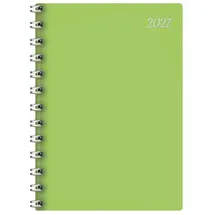 Korsch Verlag Chef-Timer Spirale grün 2027: Terminplaner mit Tageskalendarium. Din A5 Terminkalender 1 Tag 1 Seite. Extra Platz für Notizen.