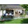 SKANHOLZ Terrassenüberdachung Andria 648 x 250 cm beige