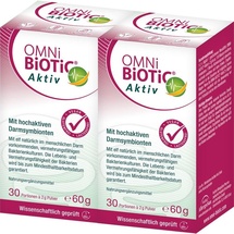 INSTITUT ALLERGOSAN Deutschland (privat) GmbH OMNI BiOTiC aktiv Pulver 2X60 g