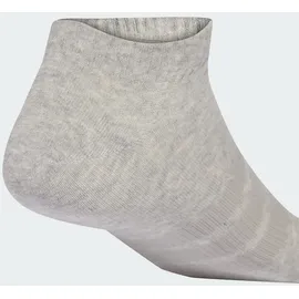 adidas Thin&Light Essentials Low Cut Socken 3er Pack Medium Grey Heather/White/Black 34-36
