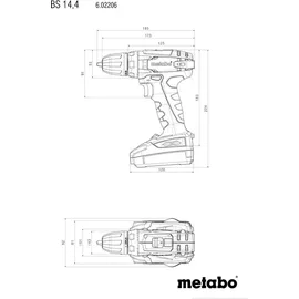 Metabo BS 14.4 602206540