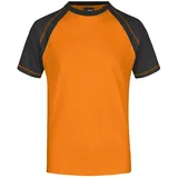 James & Nicholson JN010 orange/schwarz L
