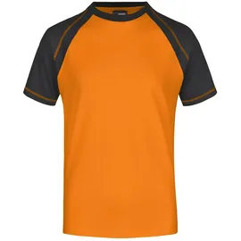 James & Nicholson JN010 orange/schwarz L