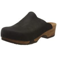 Woody 18540 Damen-Clogs, Schwarz - Größe: 41 EU - 41 EU