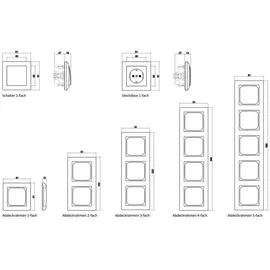 Busch-Jaeger Schuko-Steckdose 1 St. Weiß