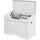 Homcom 103 Liter Aufbewahrungstruhe mit Deckel, Sitztruhe mit Stauraum,
