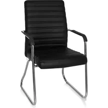 HJH Office Steel V Kunstleder Schwarz