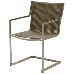 5tlg Tischgruppe Gartenmöbel Gartentisch Stuhl Garten Freischwinger Sessel Tisch