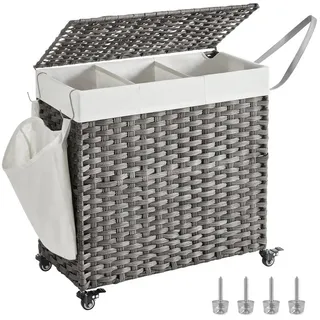 Songmics Wäschekorb LCB363G01 grau