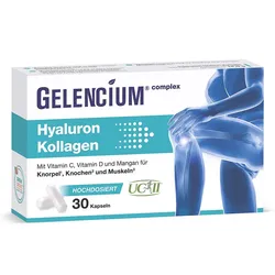 GELENCIUM Hyaluron Kollagen hochdosiert Vitamin C