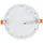efectoLED Einbauleuchte 15W rund Aluminium