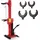 BITUXX 3T KFZ Werkzeug Hydraulischer Federspanner Federbeinspanner Federbein Spanner Rot