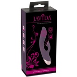 Javida Vibrator mit Klitorisreizer Sucking lila