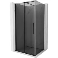 Mexen Velar Schiebedusche 120x90 cm, Graphit/Schwarz, 8mm Glas