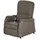 HIMOLLA Fernsehsessel 7568 Leder 77 x 104 x 85 cm Braun elektrisch
