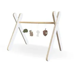 mumyTMBaby Gym easyARC weiß / natur
