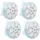 ideoon lights 4er Set Multicolor-LED-Unterwasserleuchte mit Fernbedienung