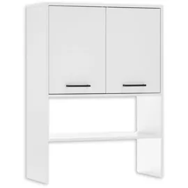 Stella Trading Aufsatzschrank ¦ weiß ¦ Maße (cm): B: 75 H: 103 T: 32.0