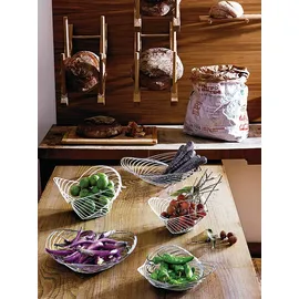 Alessi Trinity Korbschale aus Edelstahl 26 cm